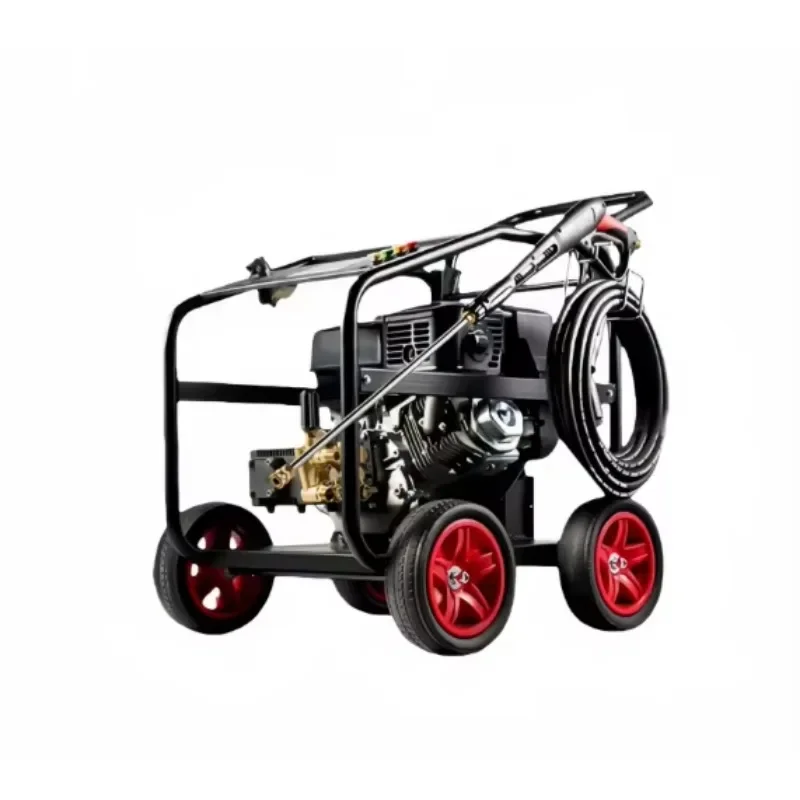 High Pressure Car Cleaning Equipment Mobile Car Washer Industrial Diesel  Car Washing Machine with High-Powered Motor