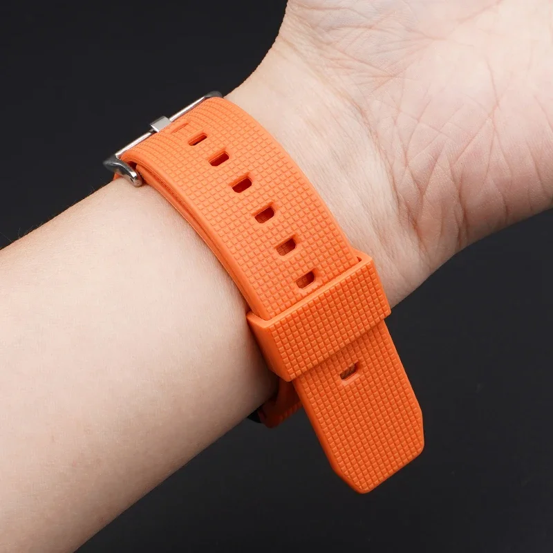 Gummi-Uhrenarmband für Casio G-SHOCK GA-2100 GM-2100, Schnellverschluss, Sport, wasserdicht, Herren-Harz-Ersatzarmband, 16 mm – Detail 7
