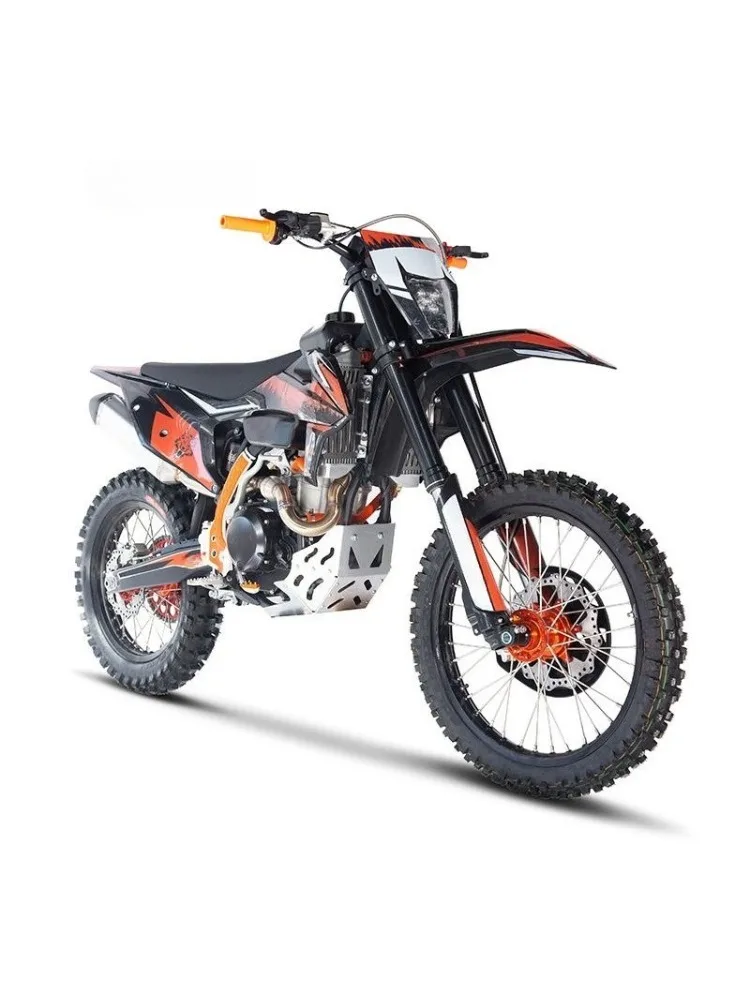 AliExpress NONE 450cc NC450 Liquid Cooled Enduro Dirt Bike 48HP Motorcycle, 300mm Forks CNC Swingarm 12L Fuel Tank Motocross Bike for Adults.