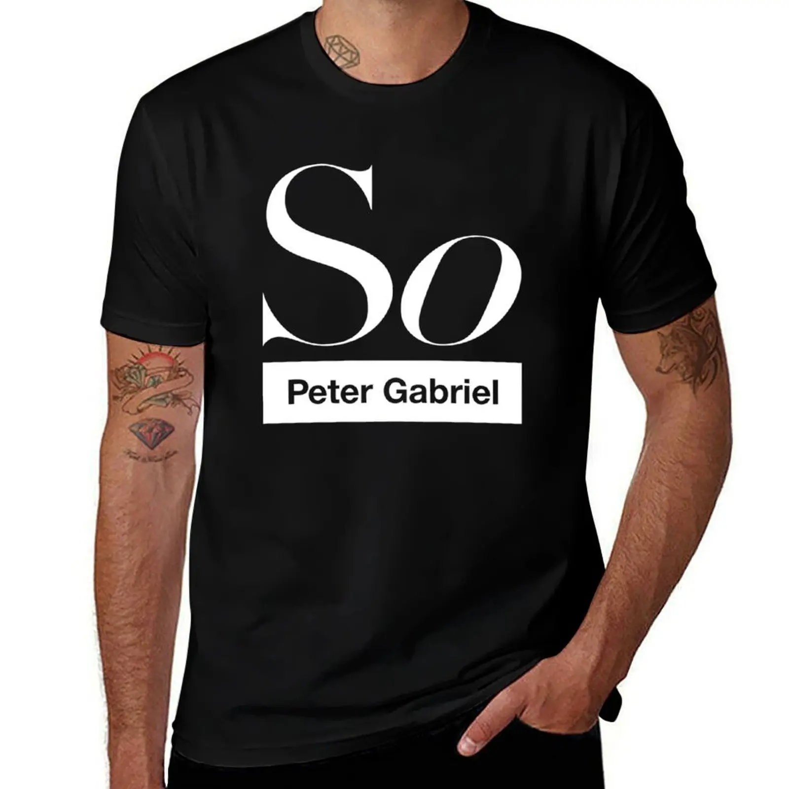 

cotton man - plain T-Shirt for 100% black t-shirt shirt shirts Gabriel t So t package man graphic cotton Peter