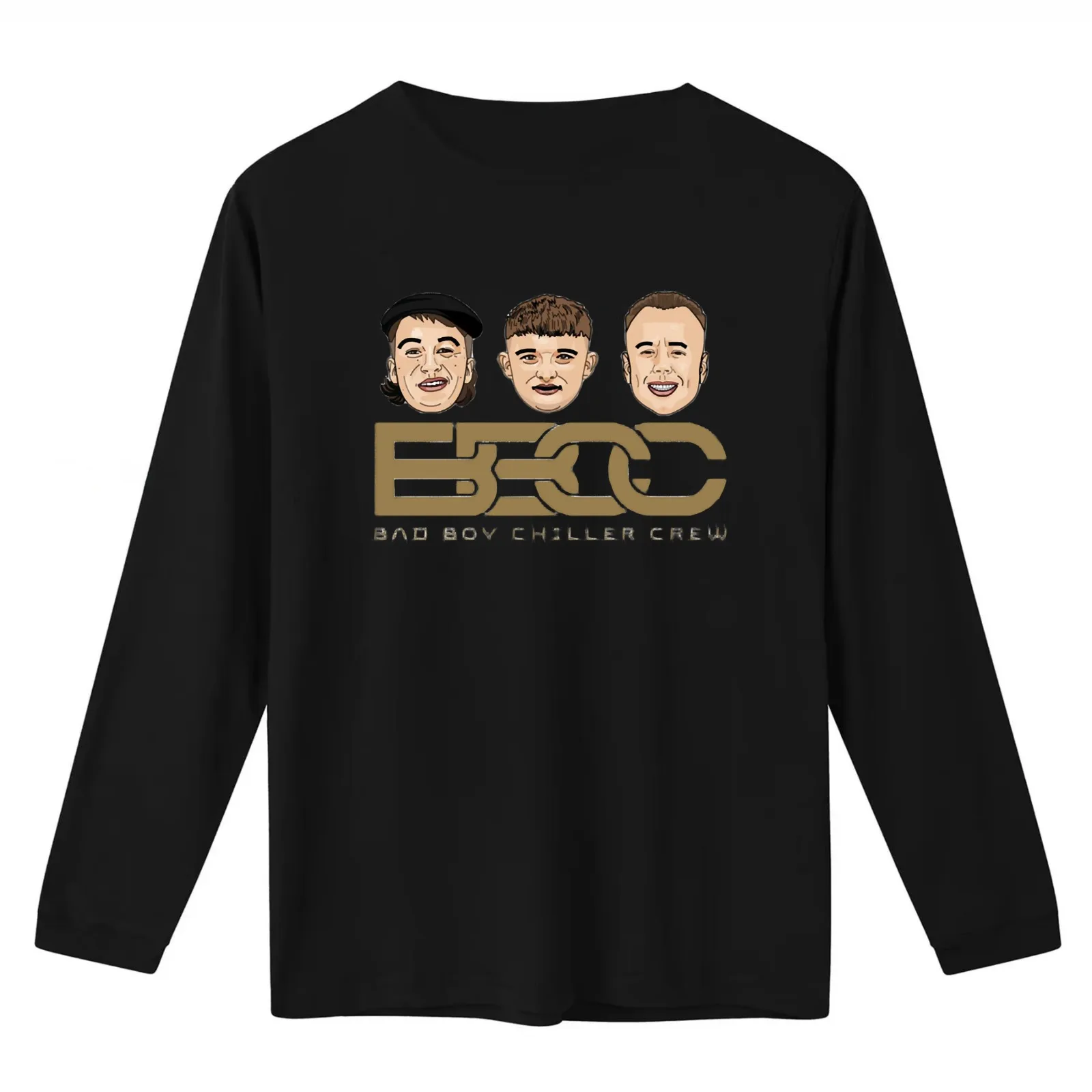 BBCC Bad Boy Chiller Crew Best selling art designs T-Shirt Summer Casual Cotton Tee Oversized Streetwear Tops 100% Cotton