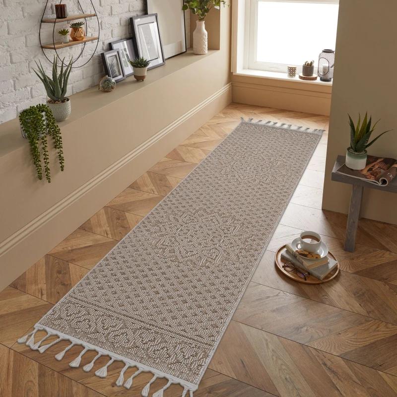 

Коллекция LOOM & LUXE 2X8 Бежевый/Медальон Коврик для внутреннего/наружного применения