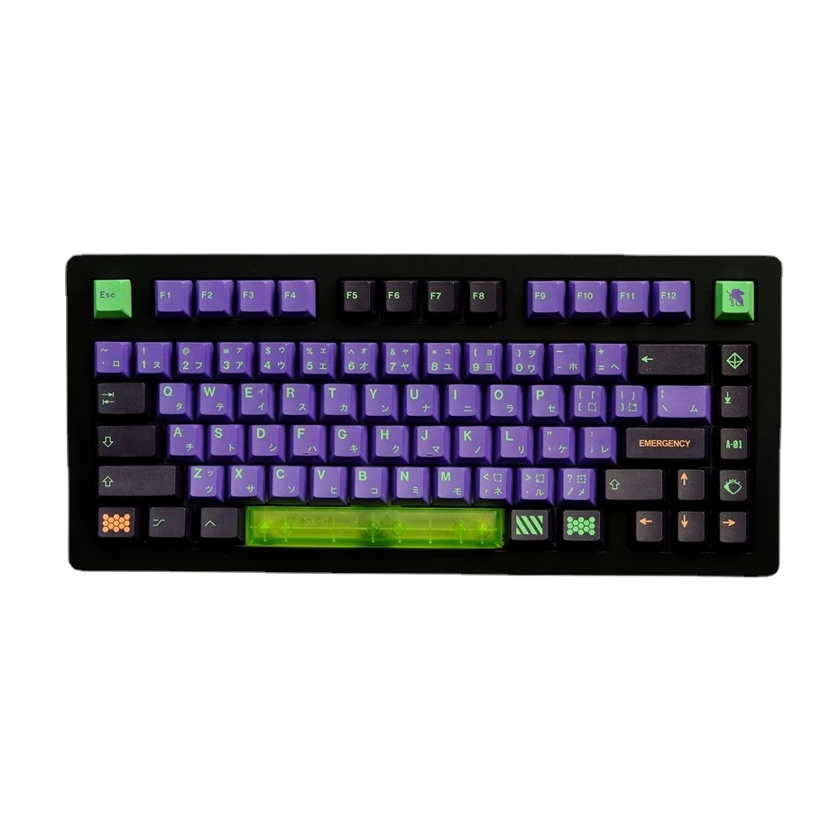 

134 Keys EVA Keycaps Game Anime PBT Sublimation Cherry Profile Mechanical Keyboard Applicable