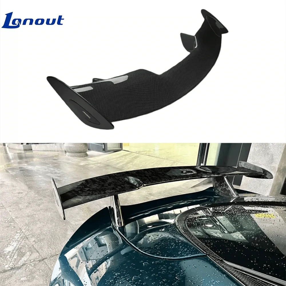 

Dry Carbon Fiber MSO Style Rear Trunk Top Spoiler Racing Wing for McLaren GT