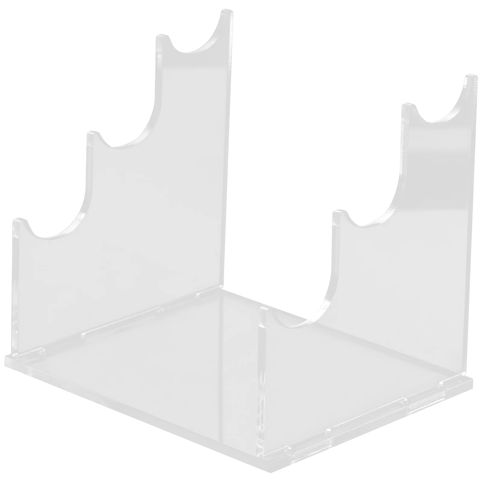 

Acrylic Brush Storage Rack 3 tier Clear Holder Display Stand Home Office School Shop ganizer Small Decor Item Model Pen Display