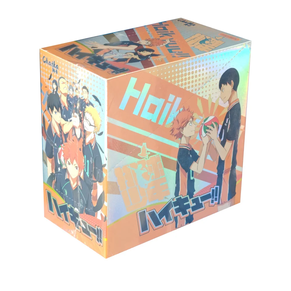 2024 Newest Haikyuu!! Collection Card CCG TCG Card Japanese Anime Kageyama Kgym Cityboy Booster Box Hobbies Gift For Fan Party