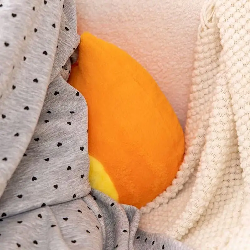 22/46cm Neue Simulations-Flammenpuppe Gefülltes Plüschtier Kissen Niedliches Cartoon-Anime-Geschenk für Freunde Spaßpuppe – Detail 11