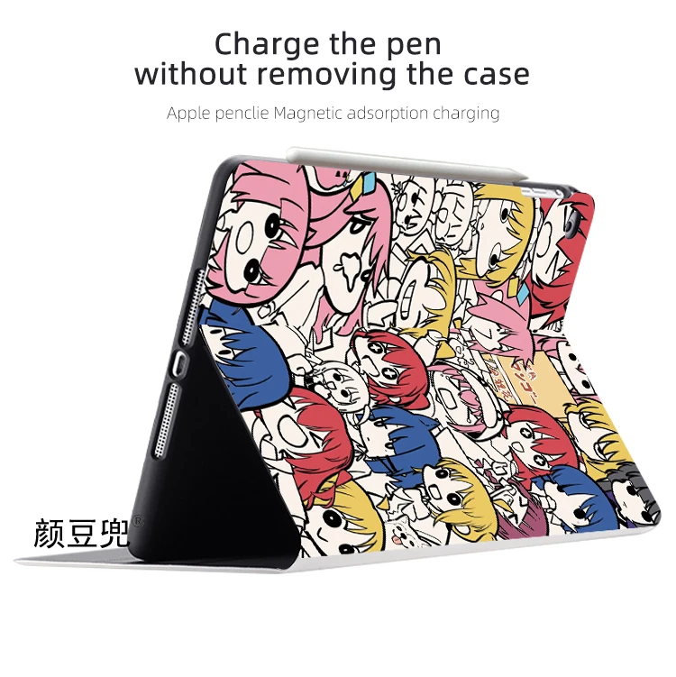 BOCCHI THE ROCK Anime Hitori For iPad 10.2 9th 10th 11t Air 3 Mini 6 7 Case Luxury Silicone Pro 12.9 11 For iPad Air 4 5 6 Cases