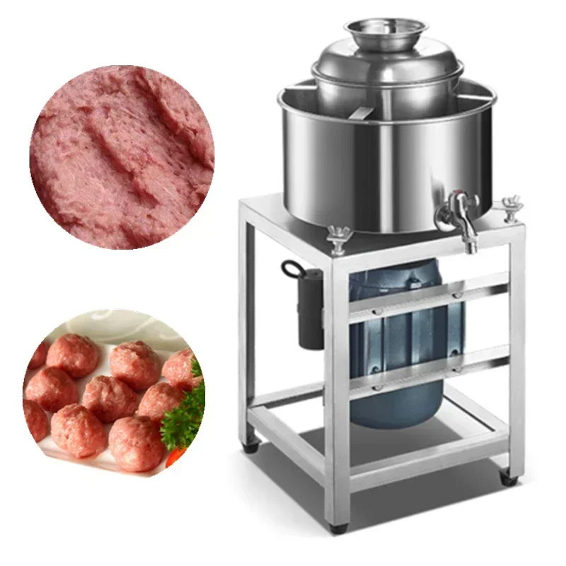 2026Meat mixer grinder beater machine meatball pulping beating machine