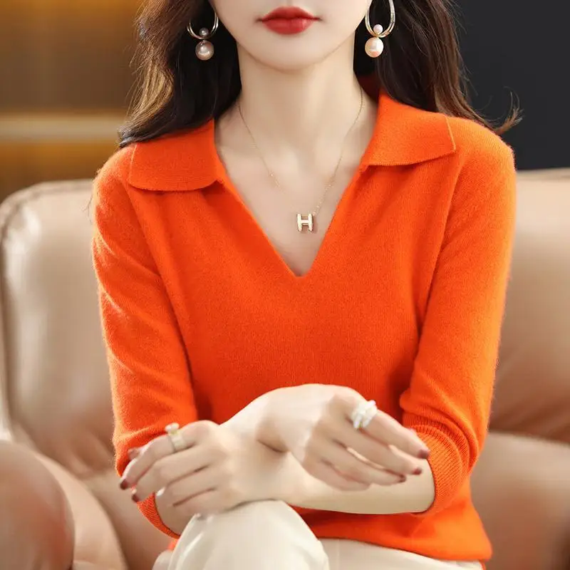 Korean Style Cashmere Sweater Winter 2024 Trend Sweaters Cardigan Woman Designer Cardigans Female Knitted Top Red Fashion Luxury