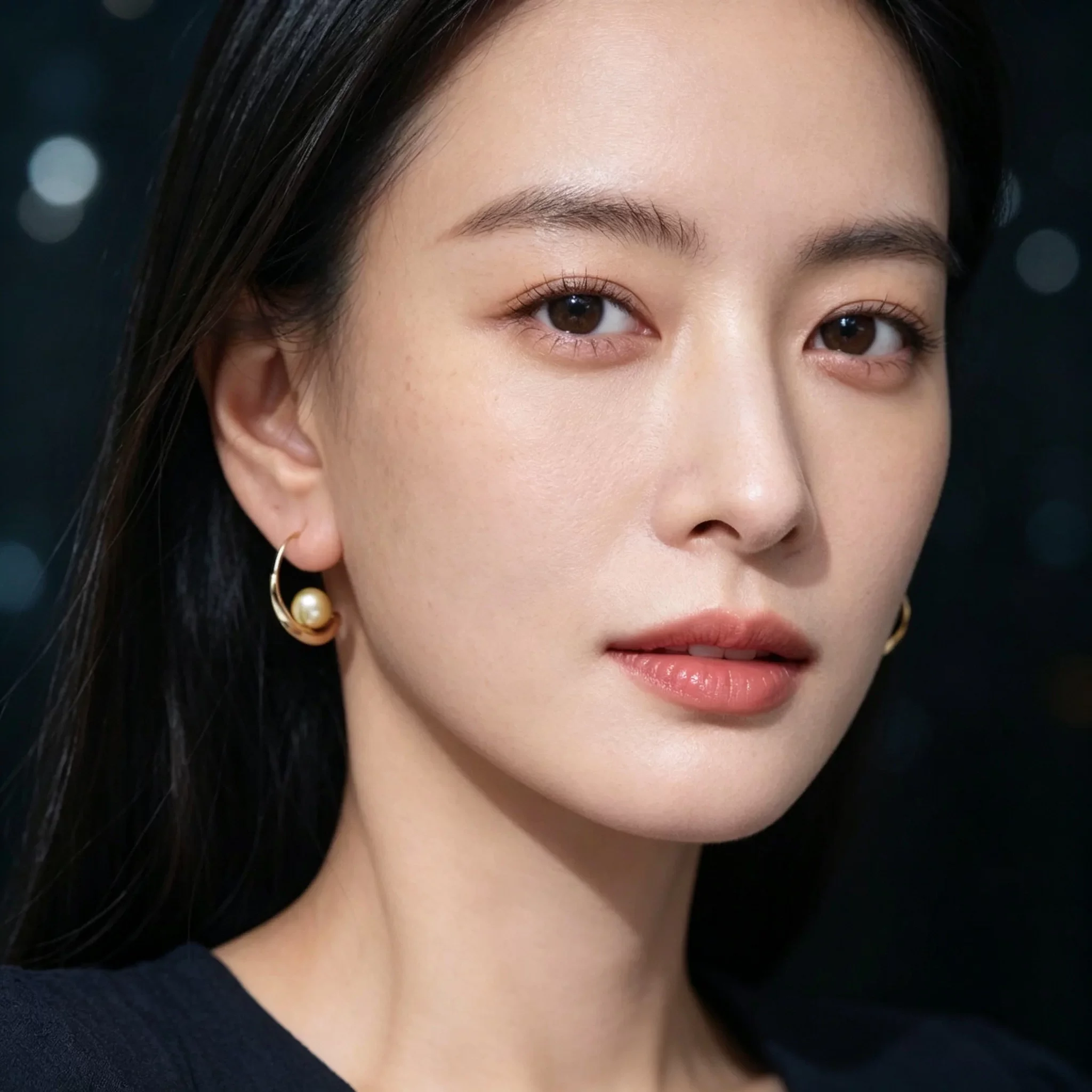 49 S925 sterling silver light luxury minimalist vintage elegant temperament pearl earrings with ear hook and ear jewelry 2