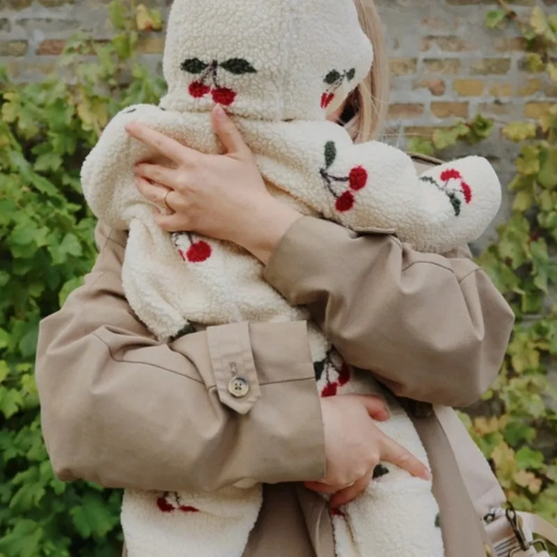 Baby Boy Girl Lamb Wool Hooded Jumpsuit Infant Toddler Child Warm Outfit Long Sleeve Spring Autumn Winter Baby Clothes 0-2Y