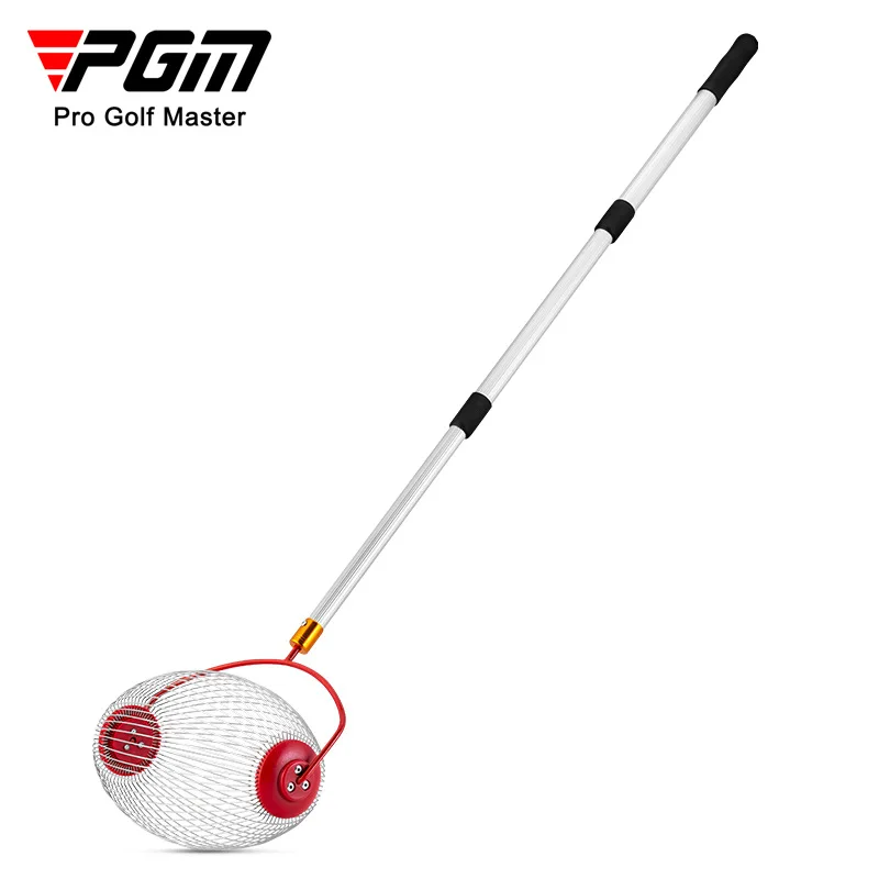 PGM New Product Golf Ball Picker Free Retractable 3-section Ball Pick-Up Cage Roller Pick-up Ball Without Bending JQQ006