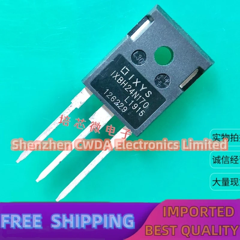 10PCS-20PCS  IXBH24N170  IGBT TO-247 1700V 24A  In Stock Can Be Purchased 