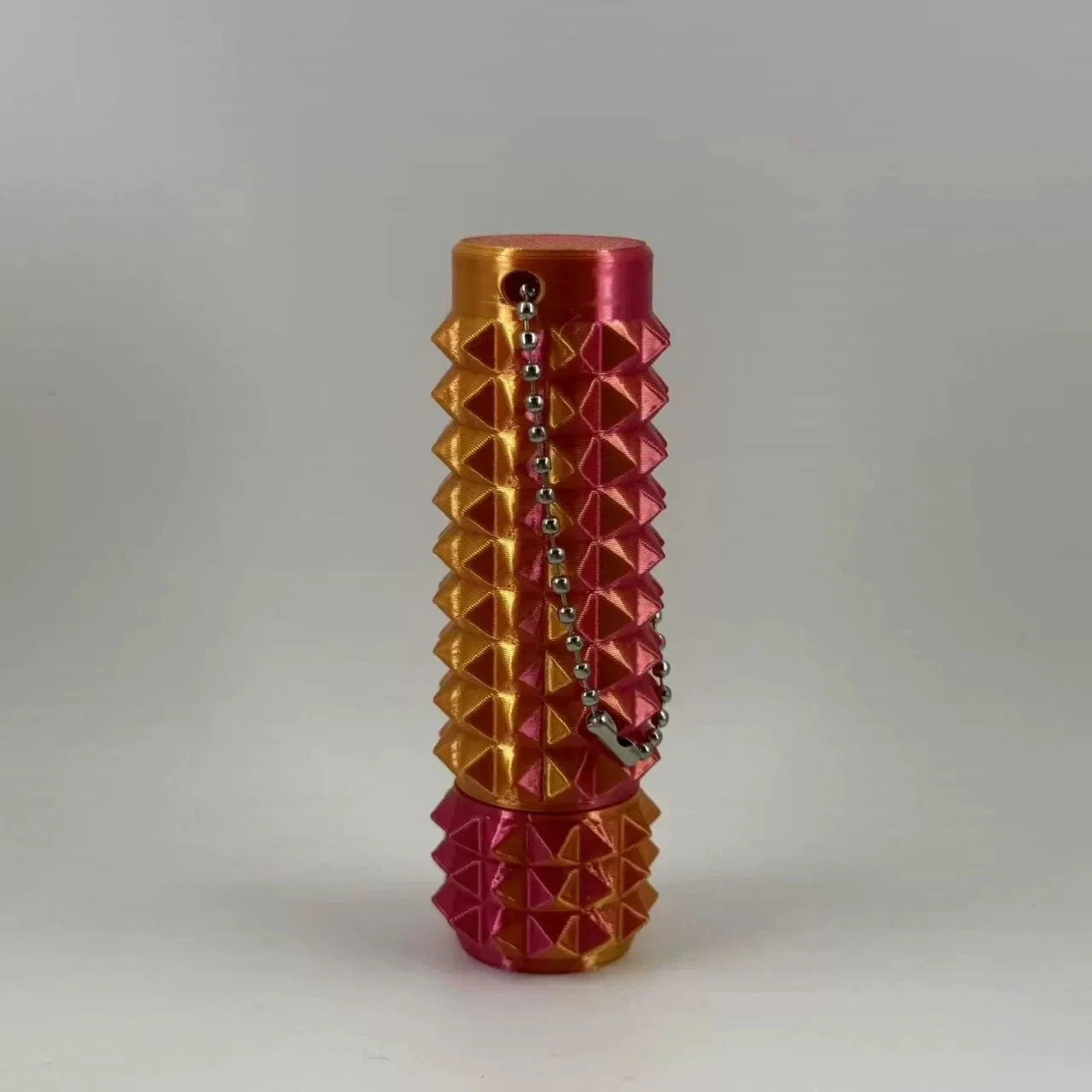 Zabawka antystresowa 3D z nadrukiem, przenośna, z breloczkiem, kolorowa, 3D stymulacja bólu, dekompresja, nowość biurowa, roller z kolcami.