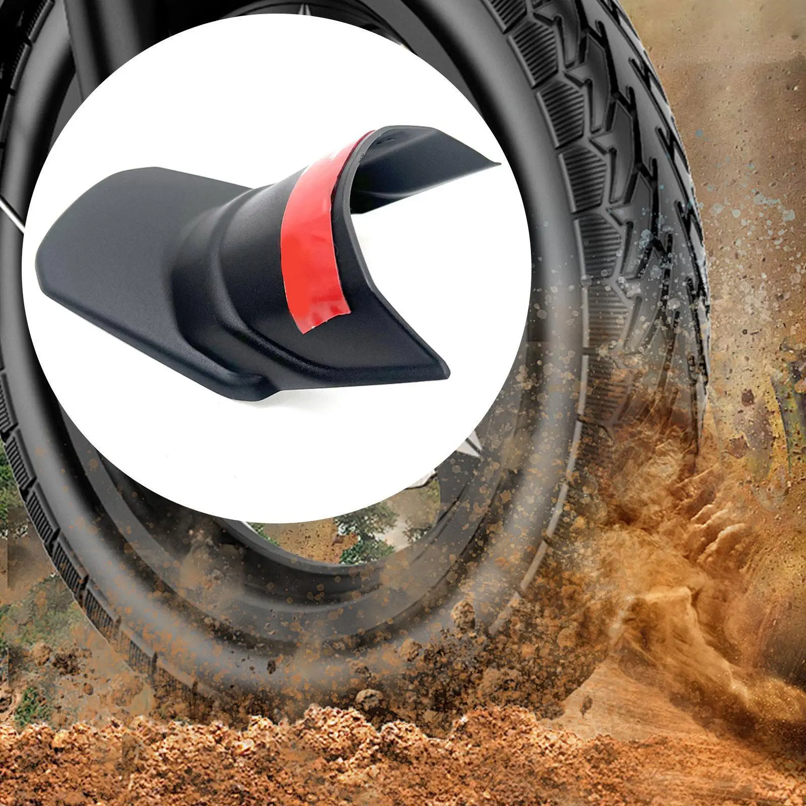 

Motorbike Front Fender Extension Mudguard Extend Replacement Sturdy Lightweight