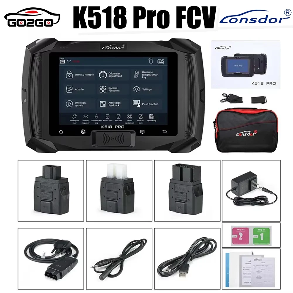 Lonsdor K518PRO FCV Version Key Programmer 5+5 Car Series Free Use Update Online for Lifetime