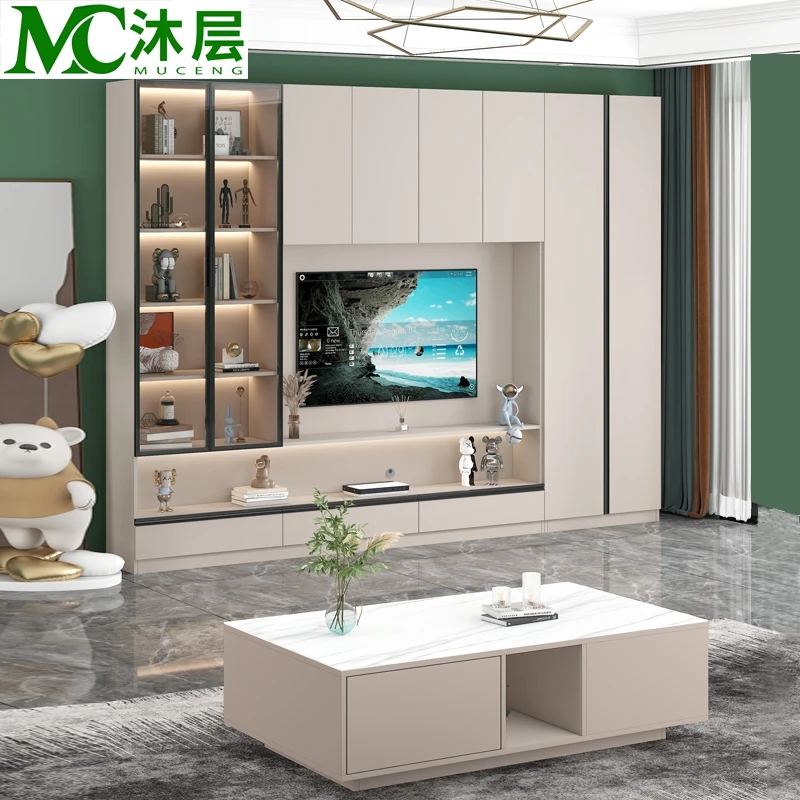 وحدة محمولة لخزانة التلفزيون من Stand By Me مع وضع مرن للعرض الشخصي والترفيه