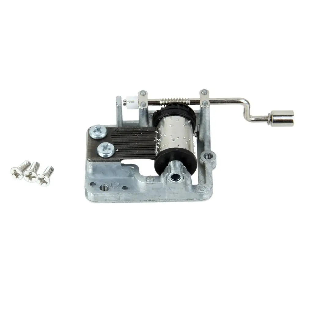 Musical Mechanism Movement Music Hand Crank -Choice of 11 Note