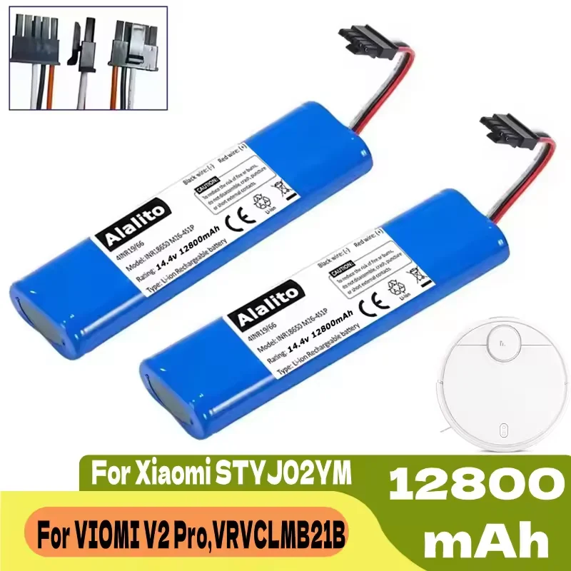 14.8V New 12800mAh 4S1P Li-ion Battery Good Quality For CECOTEC Conga 3290 3390 3490 3590 3690 3790 3890 Robot Vacuum Cleaner