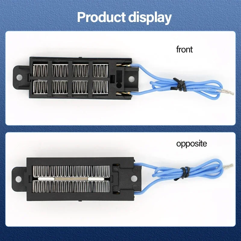 PTC Heating Element 12V 24V 48V 110V 220V Optional Constant Thermistor Air Heater For Incubator 3D Printer Car Etc Heating 54B2