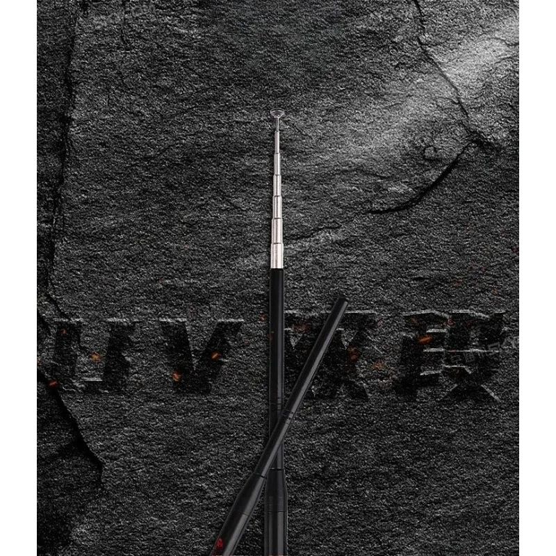 SRJ775 UV dual-stage handheld walkie-talkie tie rod telescopic handset antenna