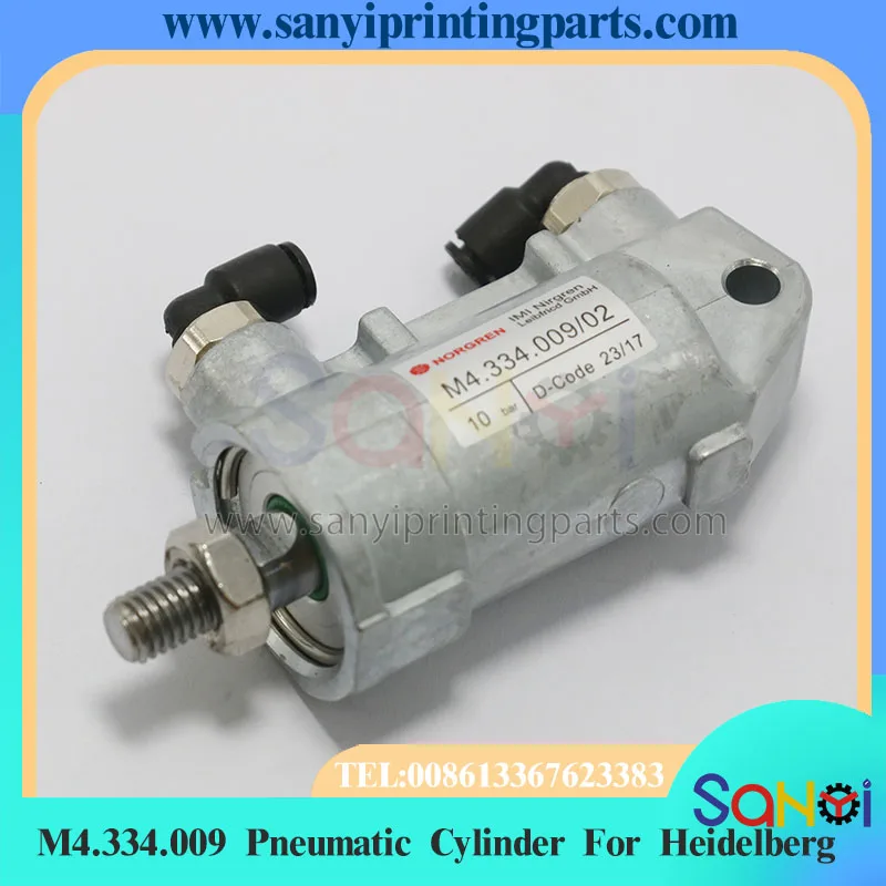 1 قطعة أفضل جودة M4.334.009 اسطوانة هوائية لأجزاء آلة الطباعة هايدلبرغ CD102 SM102 SM52 SM74