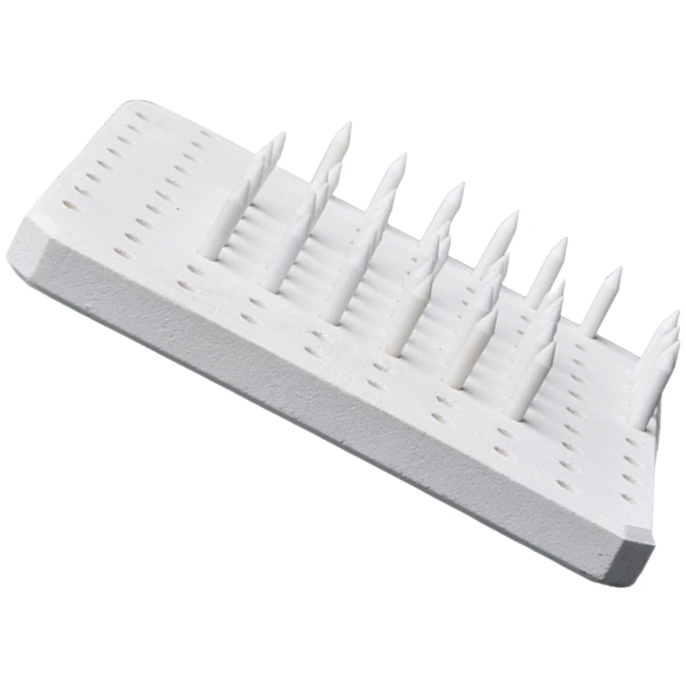 

60pcs Refractory Pad Support Set Ceramic Pottery Kiln Nail Firing Accessories Clay Firing Tool Pottery Tools Refractory Support