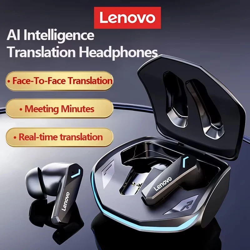 

Наушники Choice Lenovo GM2 Pro, Bluetooth 5.3, беспроводные наушники с низкой задержкой, HD-гарнитура для звонков, игровая гарнитура с двойным режимом и микрофоном