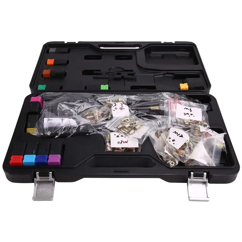 

Hot Trend-Rivet Nut Tool 16-Inch Rivnut Tool Kit With 11 Metric&SAE Mandrels 176Pcs Rivet Nut Assortment Kit&Rugged Carrying Cas