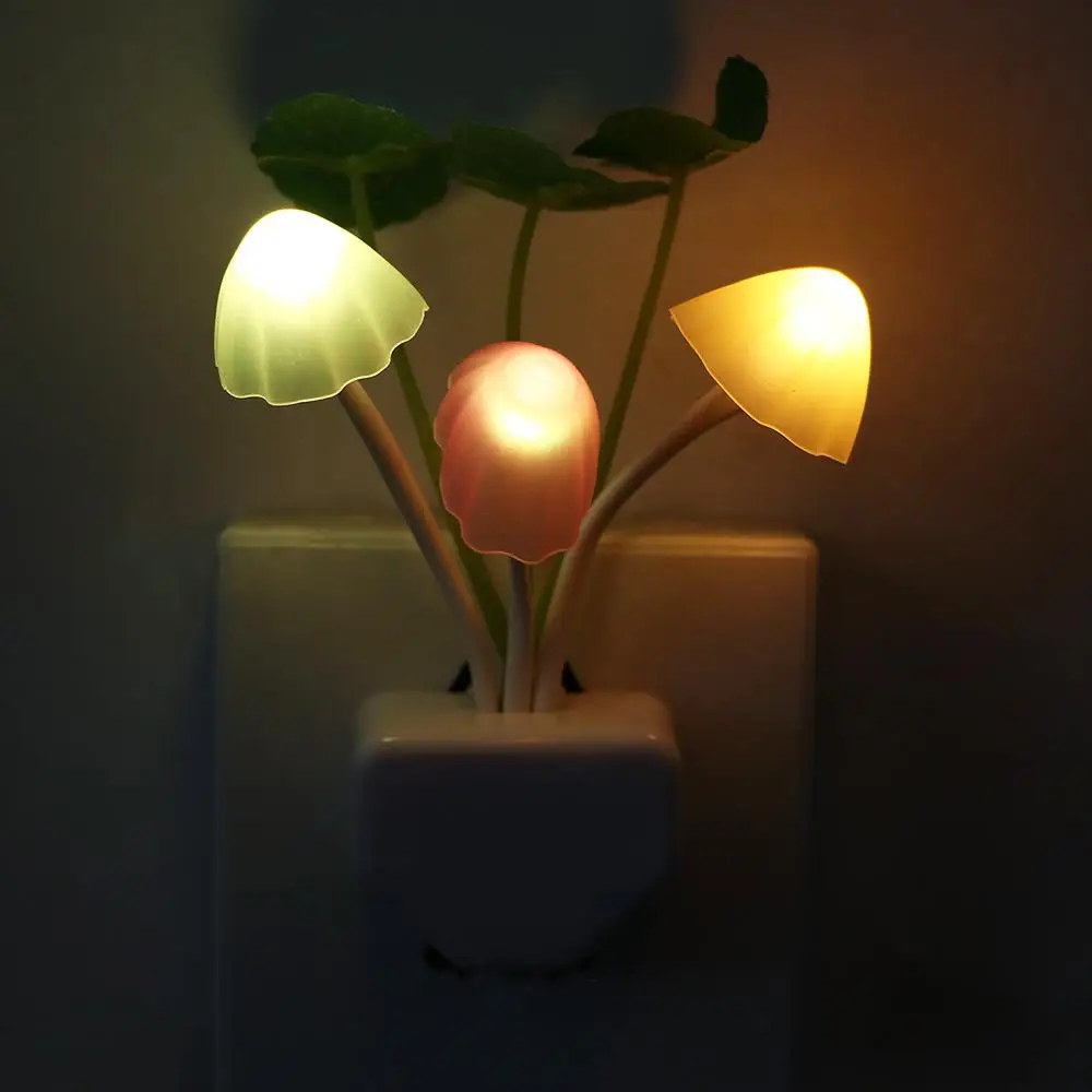 Multicoloured Bedroom Shape Decoration Lights Dream Control New Home LED Lamp Mushroom Light Colorful Sensor Control