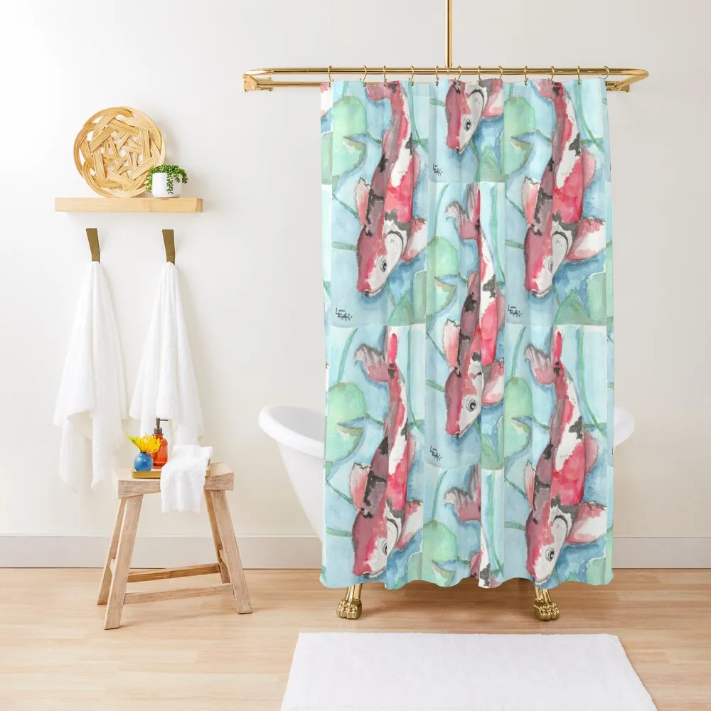 

Pond at Ko Shower Curtain Shower Bath Bathtub Luxury Bathroom For Bathroom Curtain