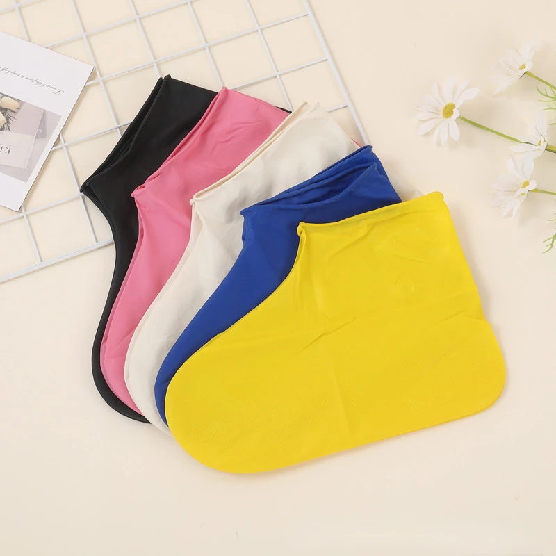 Waterproof Silicone Shoe Covers Reusable Non-Slip Wear-Resistant Rain Shoe Covers Protector Anti-Slip Boot for Outdoor Rainy Day