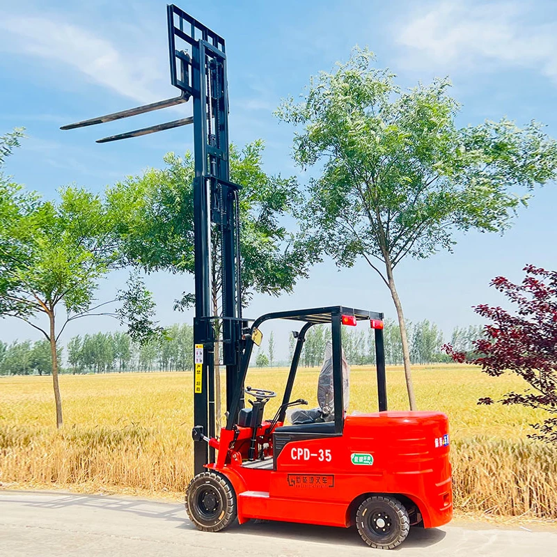 Лидер продаж, складское оборудование, вилочный погрузчик 2,5 т, электрический вилочный погрузчик с твердыми шинами, индивидуальная функция бокового переключения передач, 3 м, 4 м, 5 м