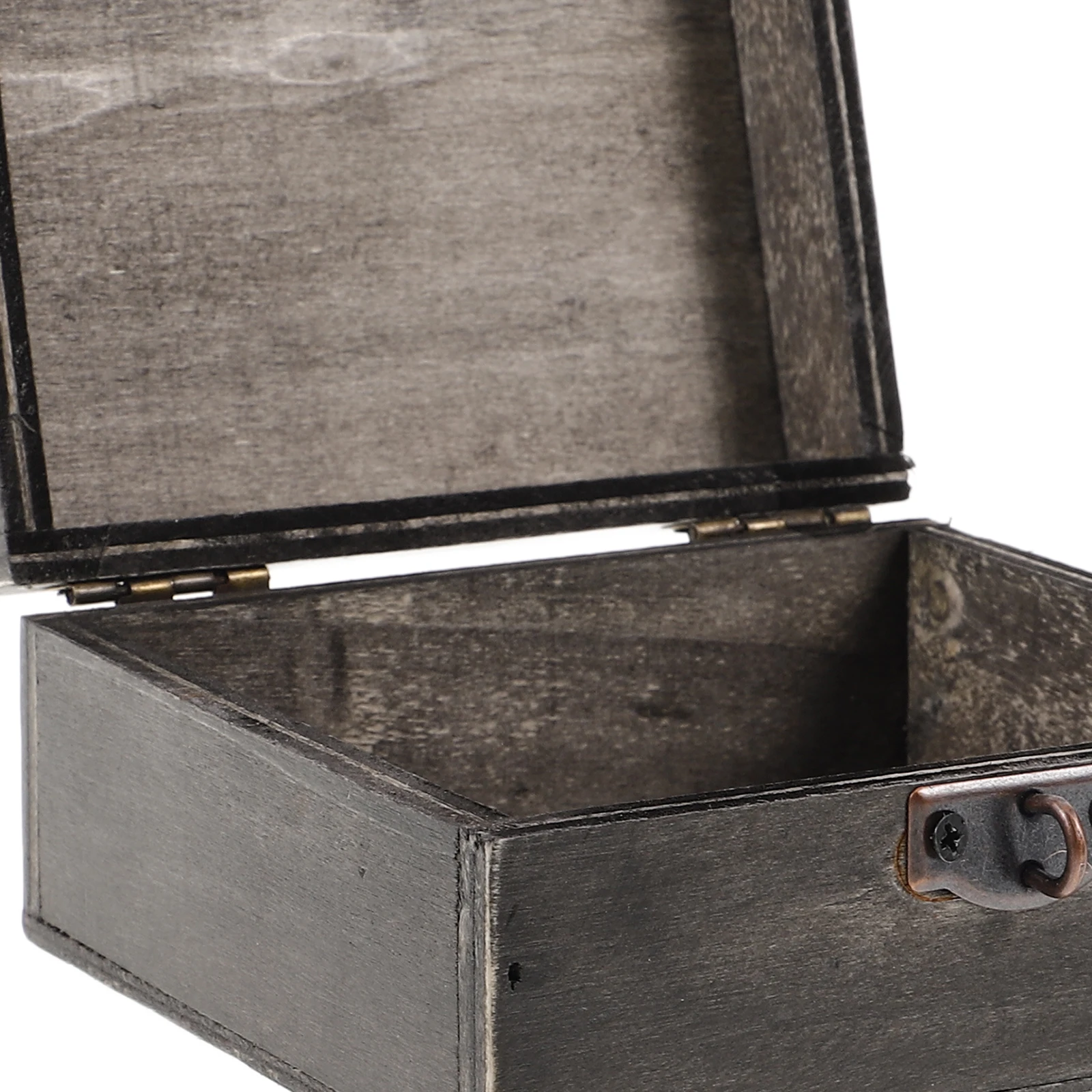 

Chic Small Wooden Jewelry Box Wood Trinket Organizer Earring Storage Case Ring Bracelets Holder Compact Desk Decorative Box
