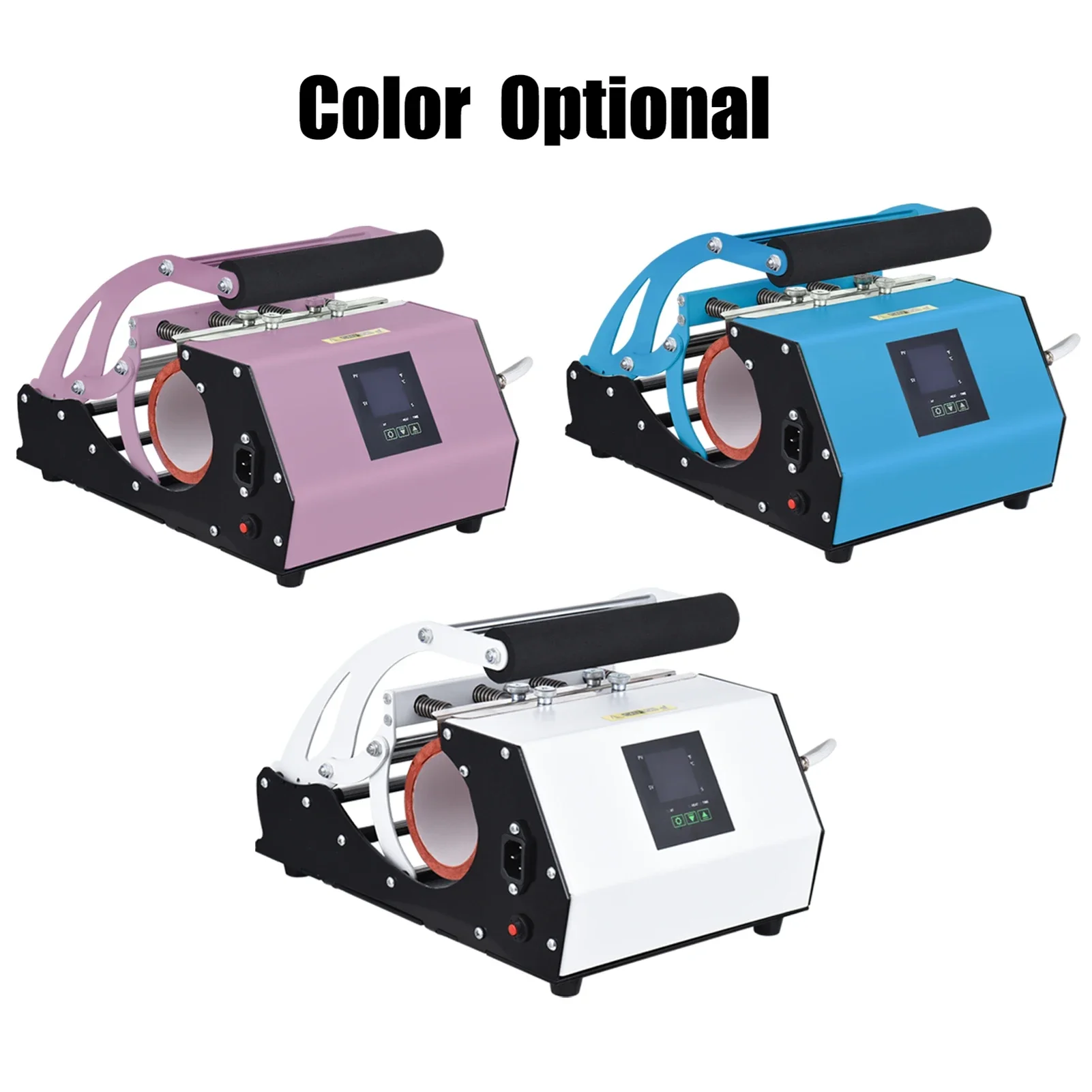Tumbler Heat Press Machine for 11oz to 20oz Sublimation Straight Blank Tumblers Mugs Glass Cup Heat Transfer Printing
