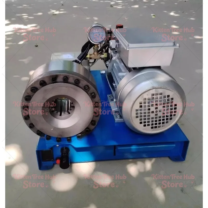 pressing hydraulic hoses and fittings portable manual  hydraulic hose crimping tool