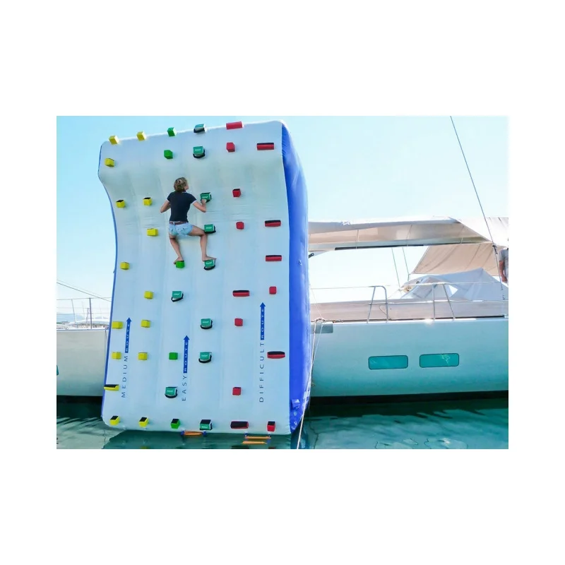 Yacht inflatable adult climbing walls rock climbing wall inflatable sport game water game water entertainment