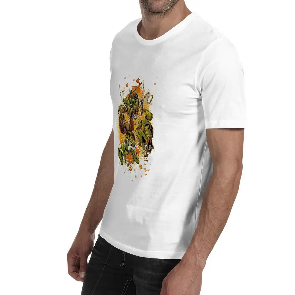 تي شيرت صيفي كاجوال وعصري مطبوع برقبة دائرية وأكمام قصيرة للرجال والنساء #3