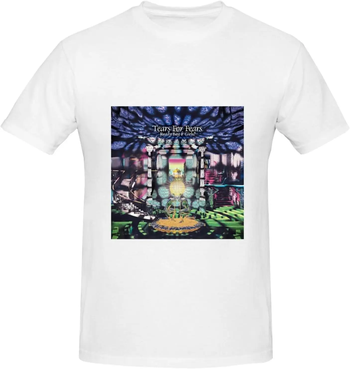 Мужская футболка с коротким рукавом, 100% хлопок