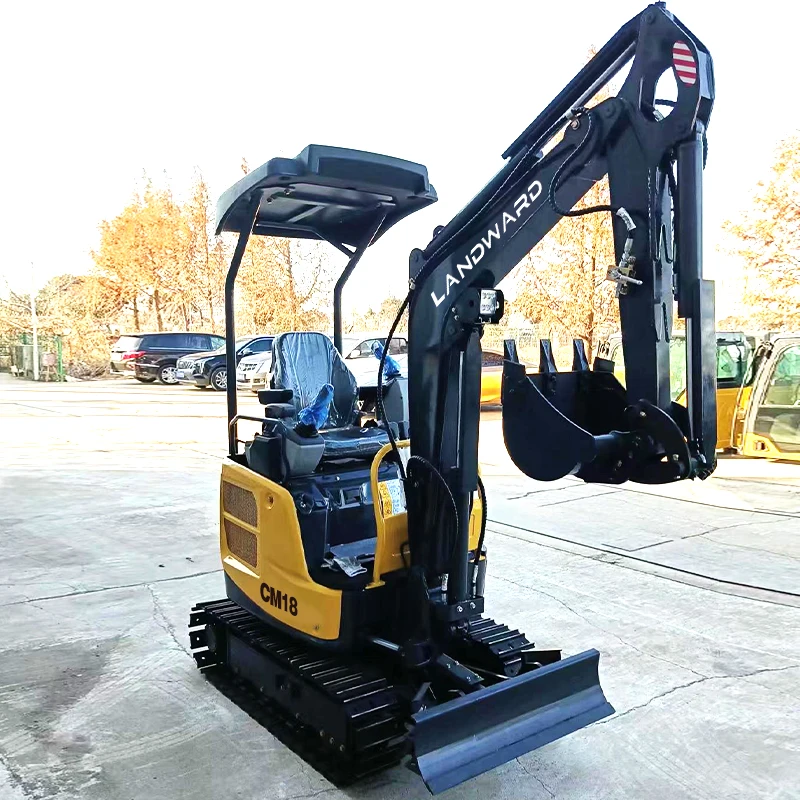 Cheap Mini Excavator 1ton New Crawler Digger Mini Excavator Machine 1800 kg Multifunction Mini Excavator Customized for Sale