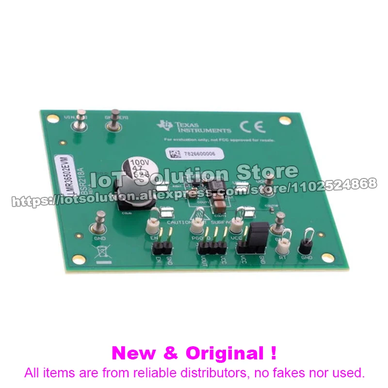 LMR36502EVM LMR36502 evaluation module for wide-input-voltage, 65-V 150-mA synchronous step-down converter