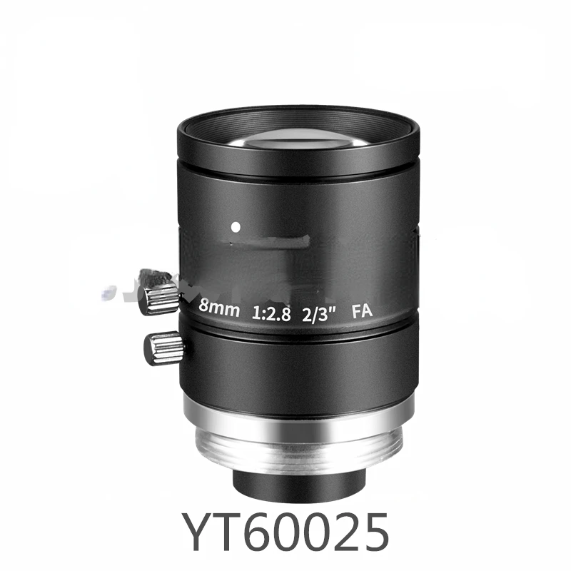 

Yutong FA lens 2/3 inch fixed focus 10 megapixel industrial lens C port low distortion machine vision