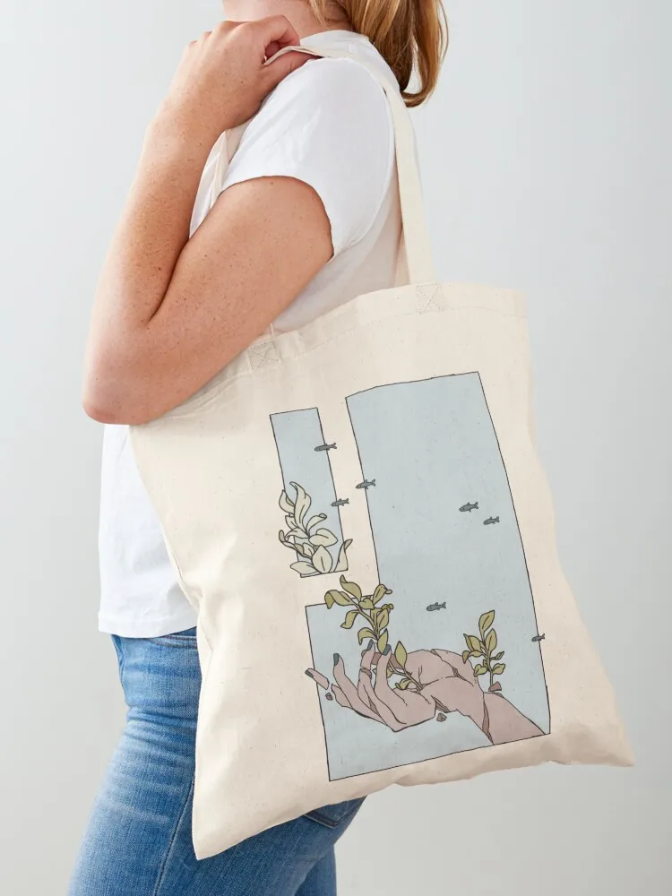 Broken hand Tote Bag Canvas shoulder bag custom bags cloth bags Canvas