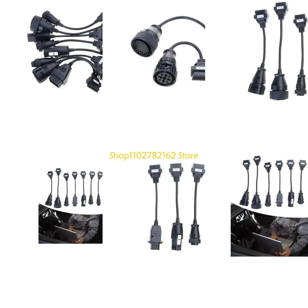 

547b 8pcs Professional Car Адаптерные адаптерные кабели.
