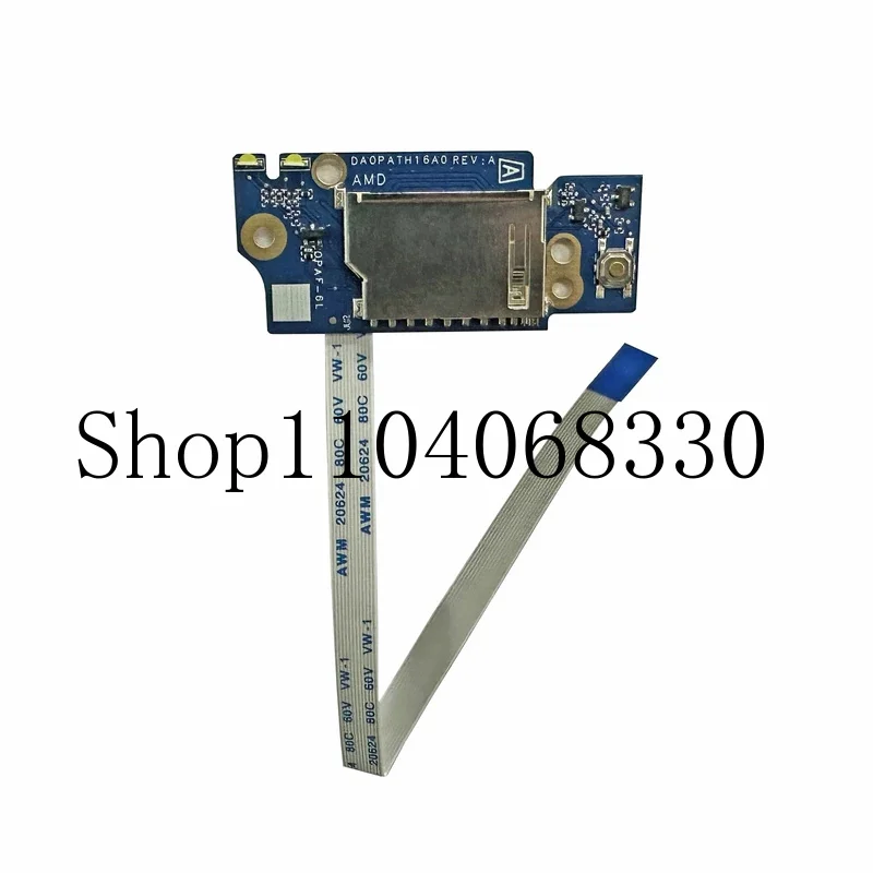 

Для HP 14-DQ 14S-FQ 14S-DR SD-карта, кабель переключателя кнопки питания M13557-001 DA0PADTH8B0 DA00PATH6D0 DA0PATH16A0, 100% тестирование