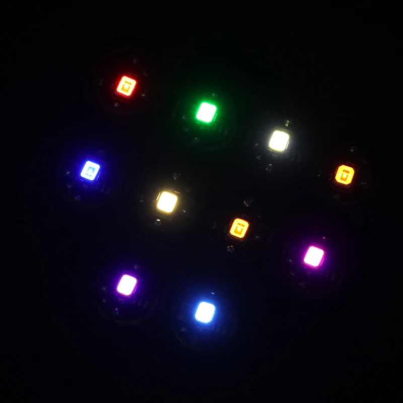 Lampada di controllo magnetico colorata Lampada a induzione magnetica a luce LED wireless + Batteria a bottone Giocattoli fai da te Modello di paesaggio robot