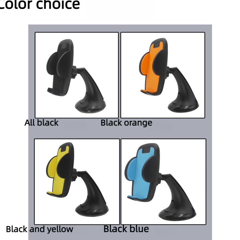 360° Rotatable Suction Cup Car Phone Holder With Cable Storage Universal GPS Mount For Audi Toyota Ford Renault Tesla view 4