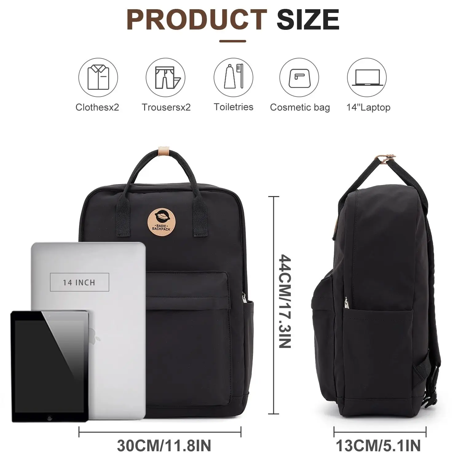 Anti Theft School Backpacks for Teens Boys & Girls High College School Bags Leisure Casual Bag Travel Laptop Backpack for Women