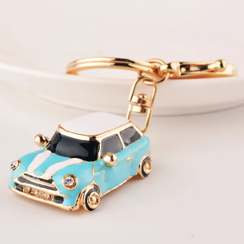 Car Keychain Metal Creative Personalised decorative pendant For MINI ONE COOPER S JCW R55 R56  R61 F54 F55 F56 F57 Countryman